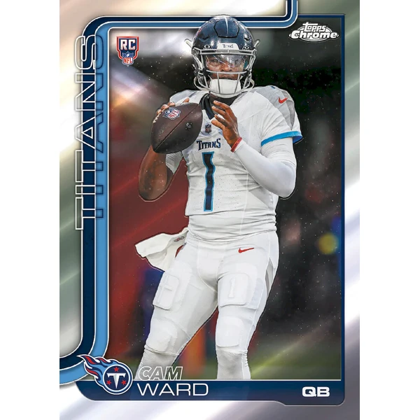 Sběratelské karty Topps 2025 Chrome Football - Mega Box - Sběratelské karty a nálepky - Obrázek d_bef3474487974c05b4a9b48da2cfe64b