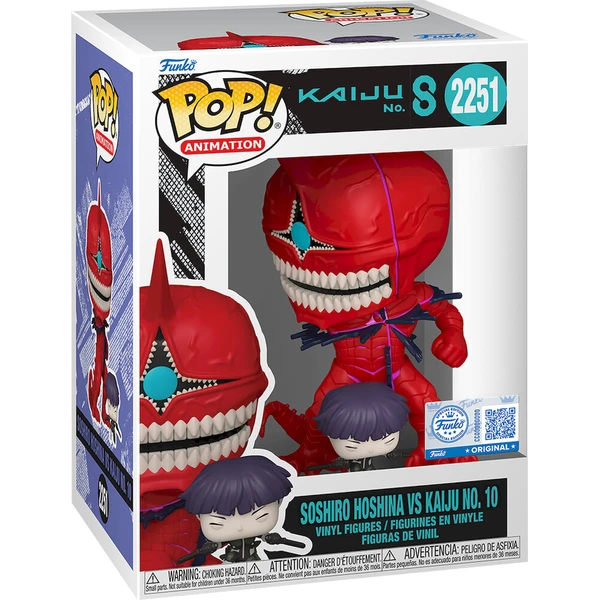 Funko POP!&Buddy #2251 Animation: Kaiju No.8 - Soshiro Hoshina vs. Kaiju No.10 (Exclusive) - Funko POP! - Obrázek d_befe750d999a4e028d51df8f20f91446