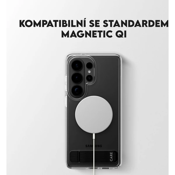 PanzerGlass® CARE Kickstand Qi kryt Samsung Galaxy S26 Ultra čirý/černý - Pouzdra - Obrázek d_bf99ffc360bd455baa6ddd4ea318bdcf