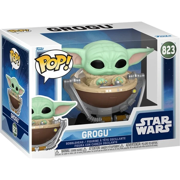 Funko POP! #823 Star Wars: The Mandalorian and Grogu - Grogu in Pram - Funko POP! - Obrázek d_c03dd0e6a35d4f238b900ec7869a11fe