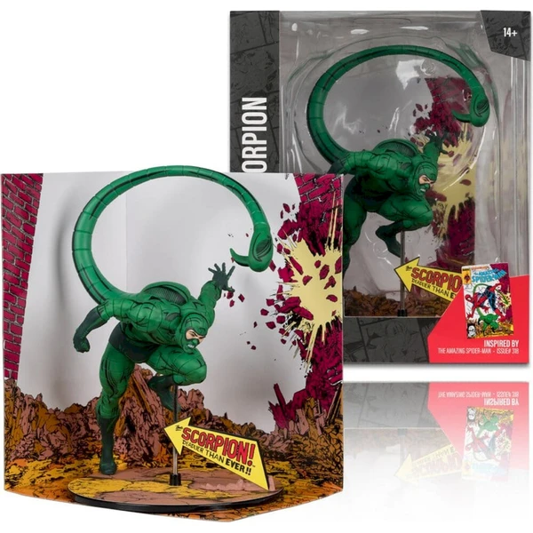 Figurka McFarlane Marvel - Scorpion (The Amazing Spider-Man #318) 17 cm - Figurky - Obrázek d_c053a6dc98e246a6bf56cfc325e39c96