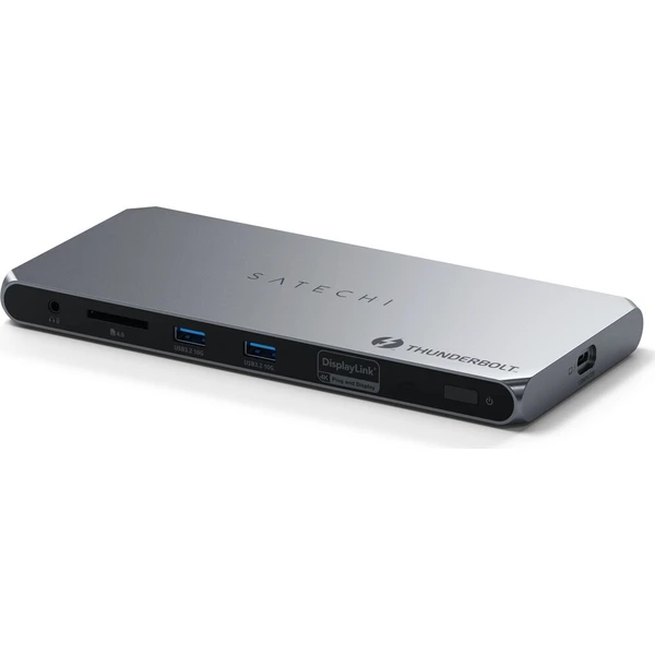 Satechi Thunderbolt 4 Docking Station with DisplayLink dokovací stanice vesmírně šedá - Dokovací stanice - Obrázek d_c0d0087a0242405797814a3630be24b2