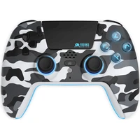 Freaks and Geeks Bezdrátový herní ovladač pro PS5 White Camo - Herní ovladače