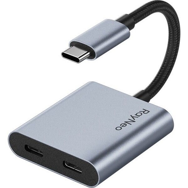 RayNeo Nabíjecí adaptér USB-C pro brýle Šedá