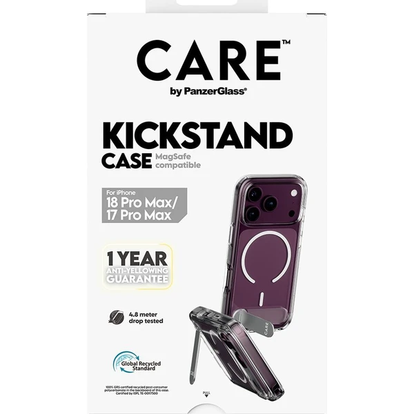 PanzerGlass CARE KickStand MagSafe kryt Apple iPhone 18 Pro Max/17 Pro Max bílý - Pouzdra - Obrázek d_c1b0e159d1dc4719a9e6fc661d233188