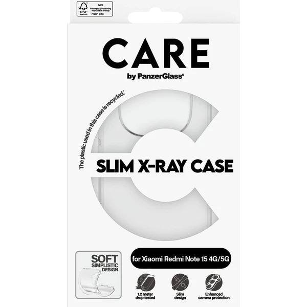 PanzerGlass® CARE X-Ray kryt Xiaomi Redmi Note 15 5G čirý - Pouzdra - Obrázek d_c25cccfeeb8a4e52b0e714e072ae52f9