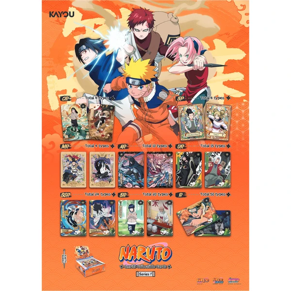 Sběratelské karty Kayou Naruto Smriti Collectible - Earth Scroll Booster - Sběratelské karty a nálepky - Obrázek d_c26f025fcd4e4c0db6ca35aa5e16816e