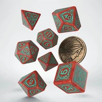 Set kostek Q-workshop The Witcher - Triss Merigold the Fearless (7 kostek) - Kostky
