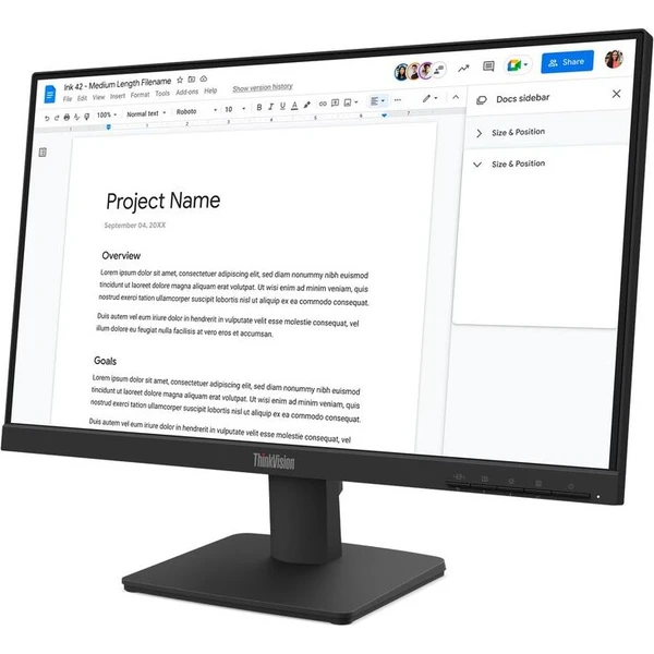 Lenovo ThinkVision S22-4e monitor 21" - Monitory - Obrázek d_c2de4aea25dc46ac931fa024a3e0acee