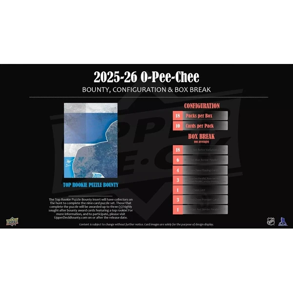 Hokejové karty 2025-26 Upper Deck O-Pee-Chee Hockey Hobby Box - Hokejové karty - Obrázek d_c2e0c766809142019d218f5092cae7e5