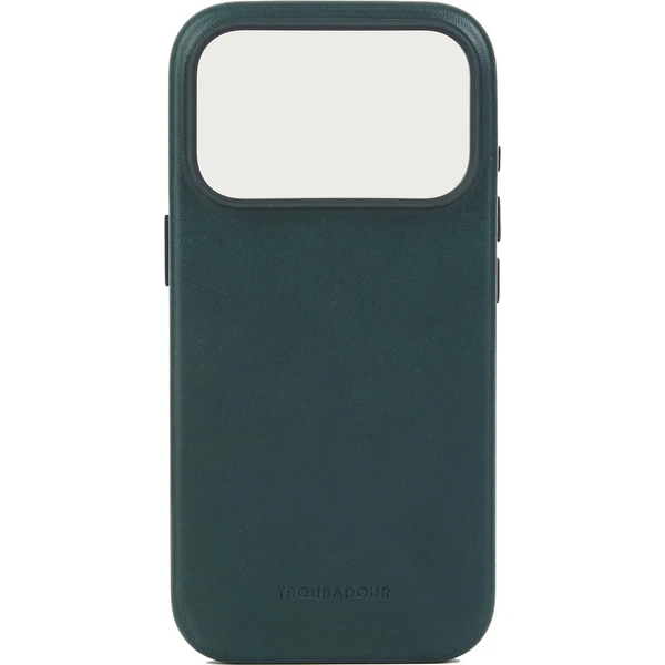 Troubadour Full Leather MagSafe kožený kryt iPhone 17 Pro/iPhone 18 Pro Obsidian Green - Pouzdra - Obrázek d_c302d26ef746459f9e7a92e542dfe9f7