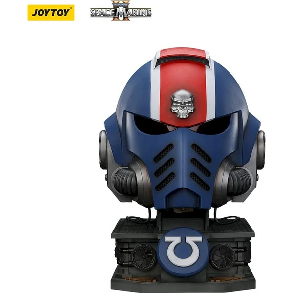 Soška Warhammer 40,000: Space Marine 2 Replica Ultramarines Lieutenant Titus helmet - Sochy a sošky - Obrázek d_c312139c05874989ac176296666303b2