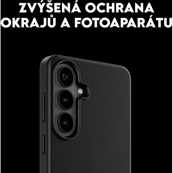 PanzerGlass® CARE SOLO Qi kryt z veganské kůže Samsung Galaxy S26 černý - Pouzdra - Obrázek d_c31aecddb0294fde83cc98f191130444