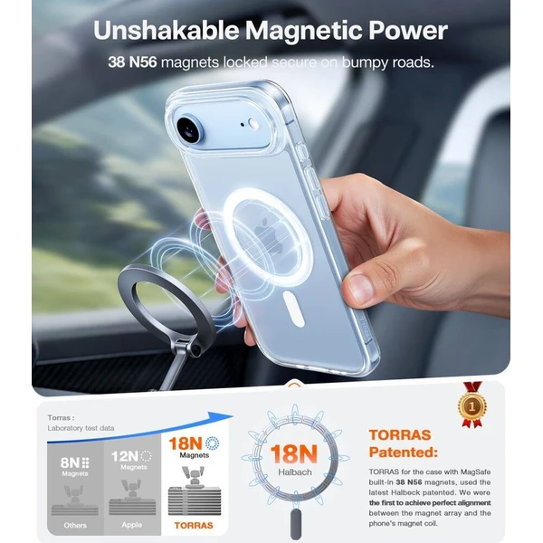 Torras Guardian MagSafe kryt iPhone Air clear - Pouzdra - Obrázek d_c31d3f3f5d4c411caca4b78b46d5f91d