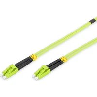 DIGITUS LC/LC optický patch kabel OM5 Duplex 2m zelený - Kabely a redukce