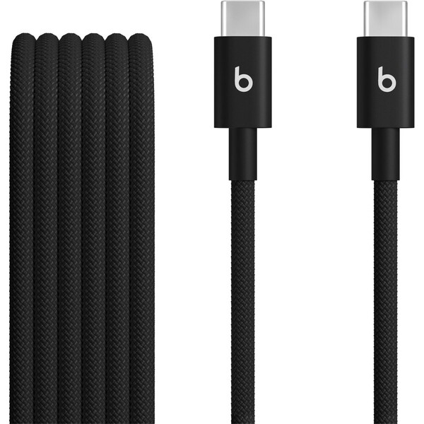 Apple Beats USB-C/USB-C napájecí kabel 240W 3m sytě černý Černá