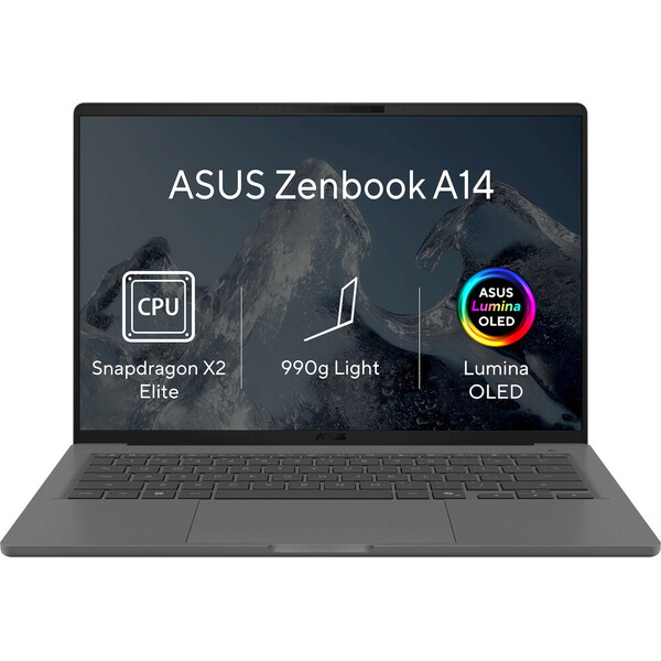ASUS Zenbook A14 (UX3407NA-OLED257WZ) šedý