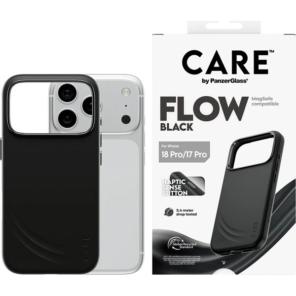 PanzerGlass CARE Flow MagSafe kryt Apple iPhone 18 Pro/17 Pro černý - Pouzdra - Obrázek d_c47590a9a48c48d18687344c28e0e005