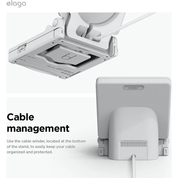 ELAGO Retro W5 Magsafe iPhone stojánek bílý - Držáky - Obrázek d_c4851961088c460e9c31c26d2993dd33