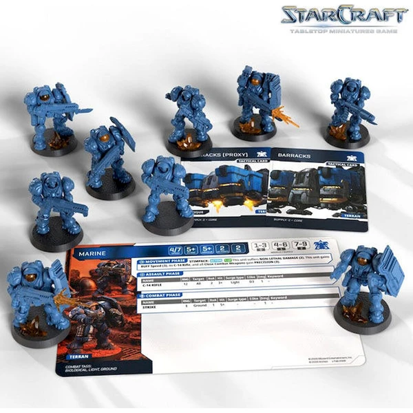 StarCraft The Miniatures Game - Marine - Terran - Expansion Set - EN - Deskové hry - Obrázek d_c4daa0df1ed54cd99fcf4c93d1abdd2e