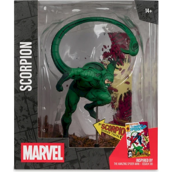 Figurka McFarlane Marvel - Scorpion (The Amazing Spider-Man #318) 17 cm - Figurky - Obrázek d_c4f5461b69af47dab518405873cbc9c8