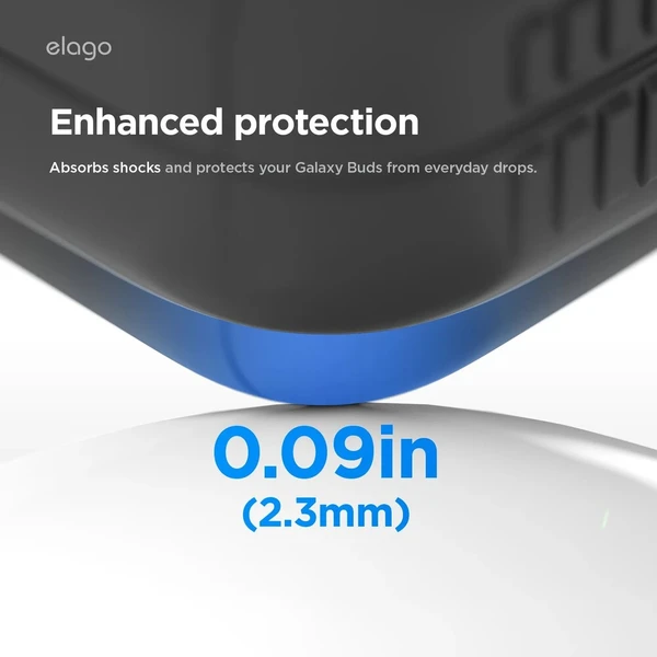ELAGO Pager Hang Case pouzdro pro Samsung Galaxy Buds4/Buds4 Pro černé - Pouzdra - Obrázek d_c563b3cc39b444f09a09bf63ca687a55