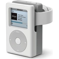 ELAGO W6 Retro iPod stojánek pro Apple Watch bílý/šedý - Stojánky