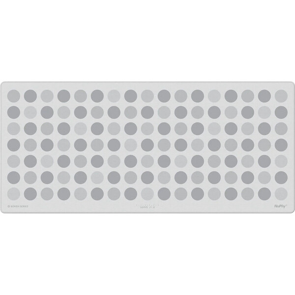 NuPhy Bokeh Ionic White podložka pod myš a klávesnici bílá