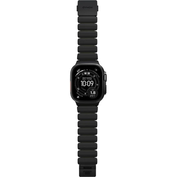 Nomad Stratos Band FKM řemínek Apple Watch 45/46/49mm Black Titanium Forest Green - Řemínky - Obrázek d_c5900a1141c5419b8bd4d4073a484d59