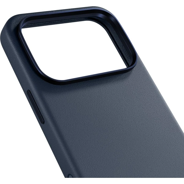 Epico Leather Pro Mag+ MagSafe/Qi2 kožený kryt iPhone 17 Pro Max/18 Pro Max modrý - Pouzdra - Obrázek d_c5f8465fe2f54d18a7f4525cabd1b0e9