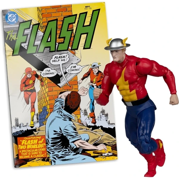 Figurka McFarlane Toys DC s komiksem WV 11 Flash 123 – Jay Garrick Flash 18 cm [Chase] - Figurky - Obrázek d_c712dfd337df43f9ab1e3f1813c069c8