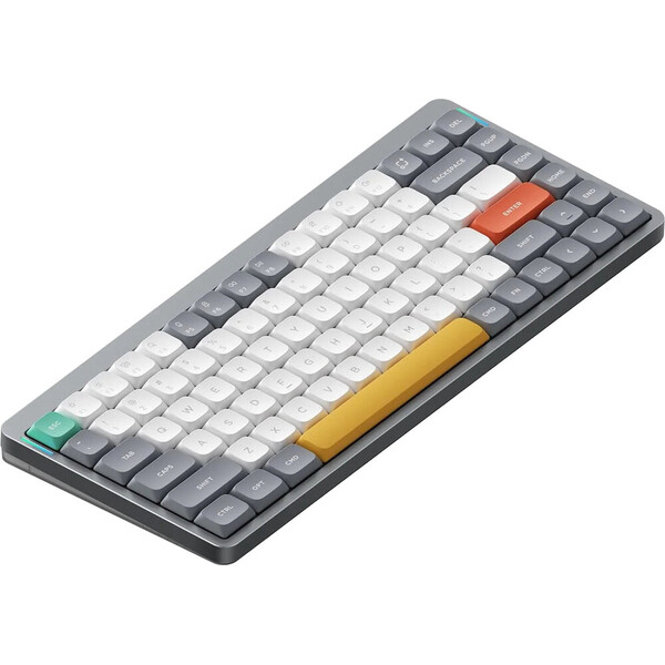 NuPhy Air75 V2 Wisteria (US) herní klávesnice šedá