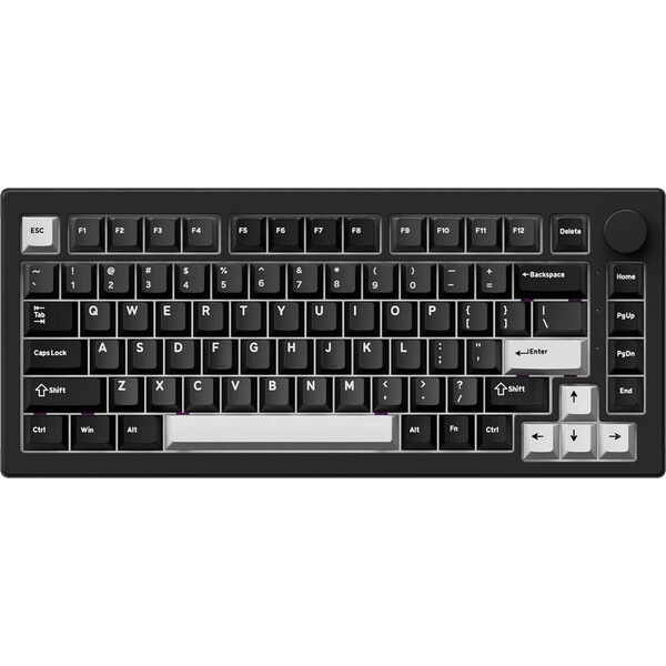 Akko 5075 V3 Akko Frost Pink (US) černá Černá