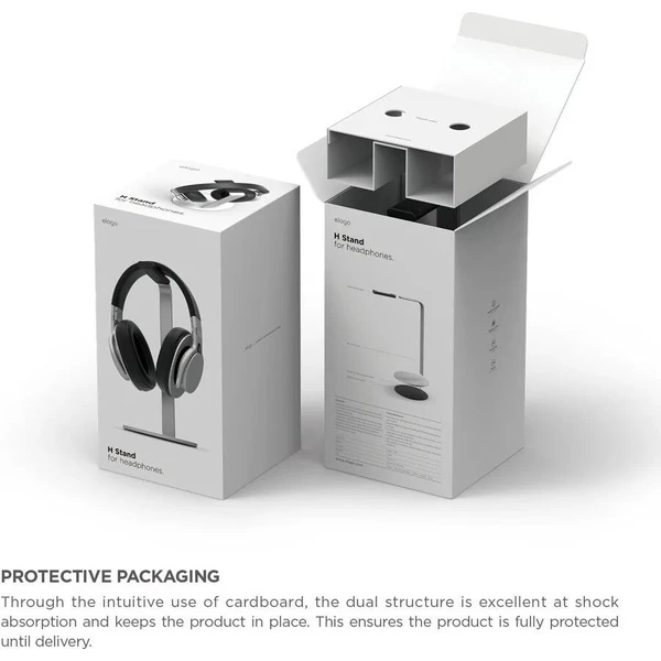 ELAGO H Stand hliníkový stojánek pro AirPods Max/náhlavní sluchátka zlatý - Stojánky - Obrázek d_c7ef58eb44cd43af802559fa92b96b06