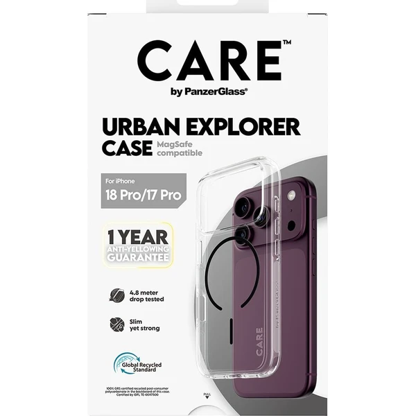 PanzerGlass CARE Urban MagSafe kryt Apple iPhone 18 Pro/17 Pro čirý/černý - Pouzdra - Obrázek d_c87c11c2e1214a30aab6cd029e024d9f