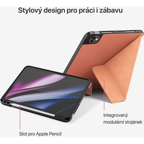 iWant by Epico SolidWoven Flip kryt pro iPad Air/Pro 11"/13" siensky hnědý - Pouzdra - Obrázek d_c9122654fc2f4b519776c889b92568ea