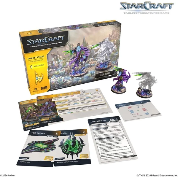 StarCraft The Miniatures Game - Zeratul - Protoss - Hero Expansion Set - EN - Deskové hry - Obrázek d_c91efb0dbf284533b3abbfd6220ae12f