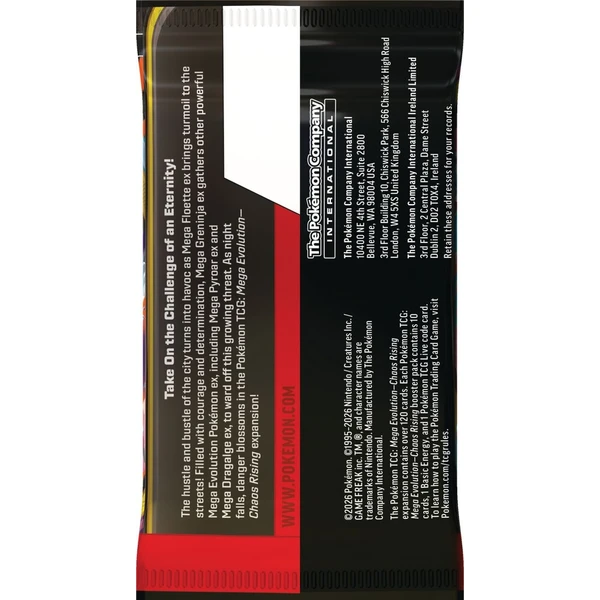 Pokémon TCG: ME04 - Chaos Rising Booster - Pokémon karty - Obrázek d_c96001cc466e4094bc155e35026085a9