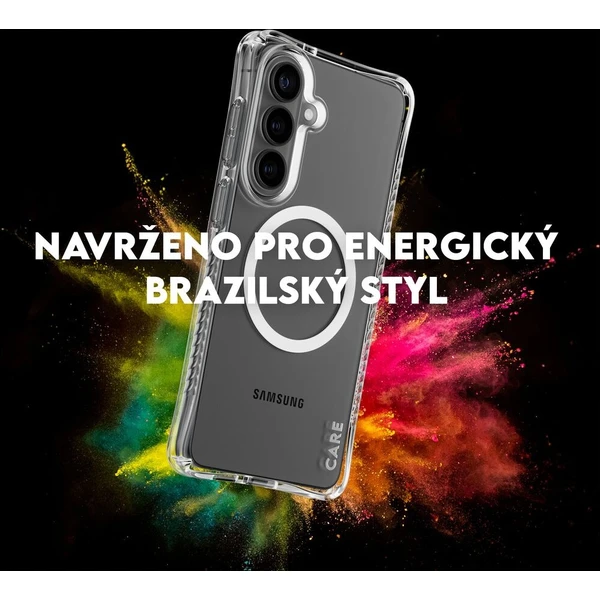 PanzerGlass® CARE Samba Qi kryt Samsung Galaxy S26 čirý/bílý - Pouzdra - Obrázek d_c96cf9d27f2c490fbe7b34d236580dbd