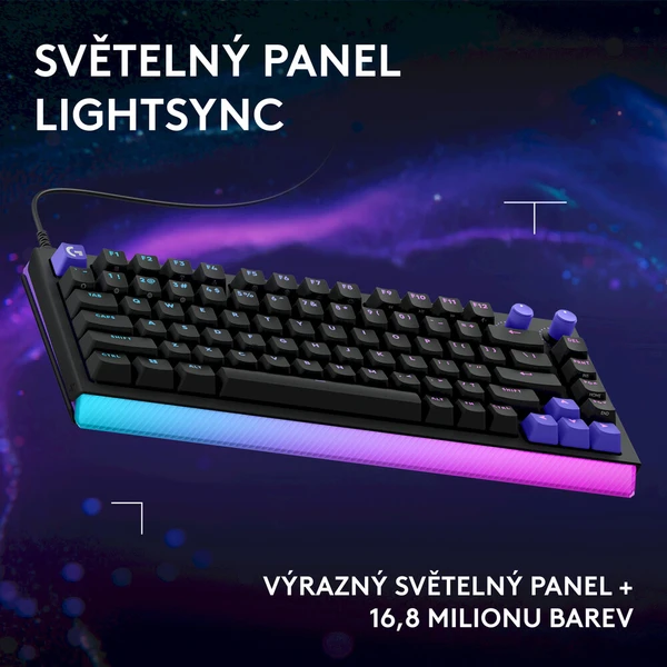 Logitech G512 X 75% herní klávesnice Linear US INTL černá - Klávesnice - Obrázek d_c97eb2c5d9b345eca6ccdd9bcc862f0a