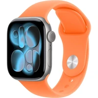 Apple Watch 42/41/40/38mm mandarinkový sportovní řemínek M/L - Řemínky