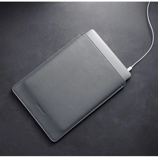 Woolnut Leather Sleeve kožené pouzdro MacBook Neo šedé - Pouzdra - Obrázek d_ca73b25be34d4680a983626a3785d30d