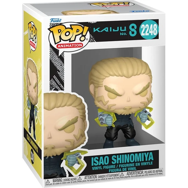 Funko POP! #2248 Animation: Kaiju No. 8 - Isao Shinomiya - Funko POP! - Obrázek d_caa3ec1cbd4e47b3a41aeec72a832a8a