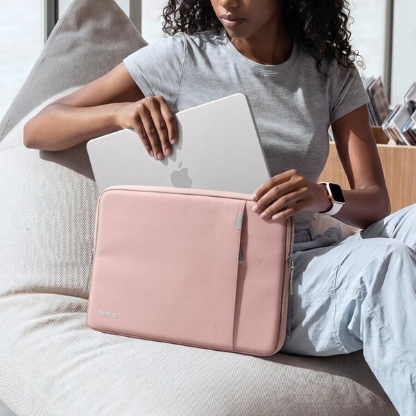 tomtoc Defender A13 sleeve pouzdro 13" MacBook Neo růžové - Pouzdra - Obrázek d_cb04c8a3fc1746a78f1ab9264874e4a3