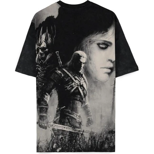 Tričko The Witcher - Geralt and Ciri (Loose Fit) M - Trička - Obrázek d_cb30a6e02a3d4adfbd5f824e18336fbd