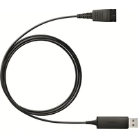 Jabra Link 230 QD/USB-A adaptér černý - Kabely a redukce