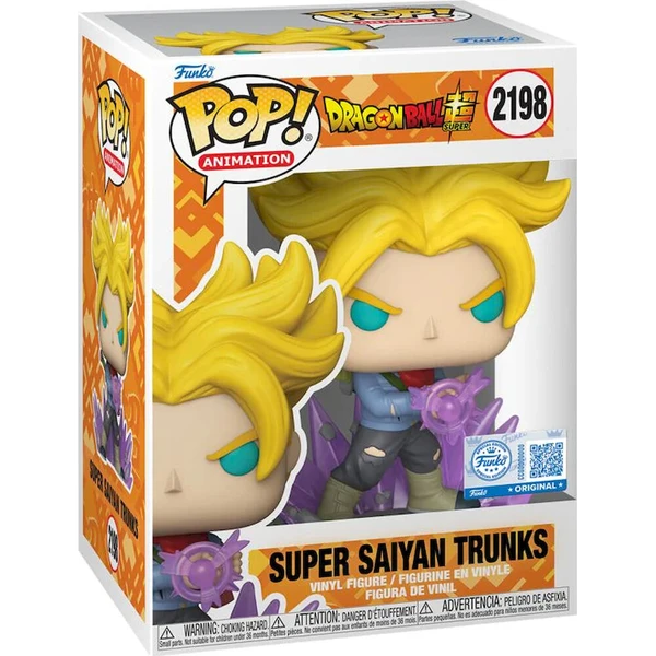 Funko POP! #2198 Animation: Dragon Ball Super - Super Saiyan Trunks (GITD) (Exclusive) - Funko POP! - Obrázek d_cbbaf7d88b7d41bf974def062cff531f