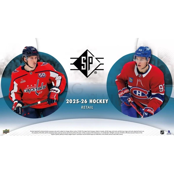 Hokejové karty 2025-26 Upper Deck SP Hockey Blaster Box - Hokejové karty - Obrázek d_cc64d0d4f1ac4cc9a2d646d7559bf552