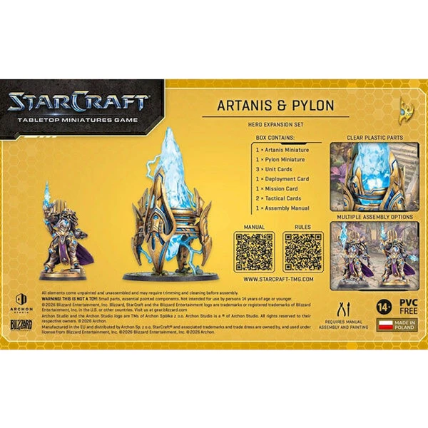 StarCraft The Miniatures Game - Artanis (Hierarch) - Protoss - Hero Expansion Set - EN - Deskové hry - Obrázek d_ccc9f3fb2d884e52b64ec04bbb7711b1