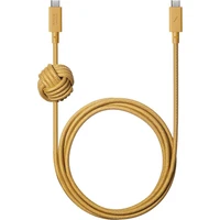 Native Union Anchor Cable USB-C/USB-C kabel 3m, 100W hořčicový - Kabely a redukce